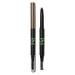 PYT Beauty Defining Eyebrow Pencil Taupe For Light Brown Gray & Red Hair Hypoallergenic Vegan Makeup 1 Count