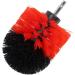 3pcs 3 Colors Drill Brush Replacement Power Scrubber Brush Electric Drill Kit for Bathroom Surfaces Tub Kitchen Shower and Sinks (Red) - Buy Online on SooperMarket.com