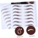 WOFASHPURET Eyebrow Sticker 4pcs Men Girl Eyebrow Tools Brow Grooming Off Peel Tattoos Water Transfers Supplies Shaping Women - Buy Online on SooperMarket.com