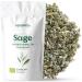 Sage Tea Loose Organic 100g (50 Cups) | Organic Sage Leaves Cleaned Chopped and Dried Ready to Infuse REPLANTEA