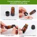 Benecreat 24 Pack 5ml Amber Glass Bottles | Refillable Essential Oil Bottles with Droppers Funnels & Labels - Perfect for DIY & Aromatherapy - Buy Online on SooperMarket.com