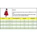 NNJXD Baby Girls Flower Princess Birthday Party Dress 648 Red-a | 6-12 Months - Buy Online on SooperMarket.com