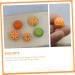 ibasenice 250 Pcs Artificial Orange Fruit Pendant Resin Charms Oranges Decoration Fruit Charms for Jewelry Making Jewelry Making Fruit Charms Miniature Accessories Earrings 3d Food - Buy Online on SooperMarket.com