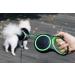 Retractable Dog Leash for Medium & Large Dogs - Etechydra Durable Anti-Bite Steel Chain 5m Pull-Out Nylon Strap Green - Buy Online on SooperMarket.com