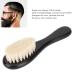 Professional Hairdresser Beard & Fade Brush - Wooden Handle Cleaning Brush for Men - Buy Online on SooperMarket.com
