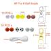 Silicone Pearls for Babies - Round Star Pearls Pacifier Clips Keychain & Toy Accessories - Buy Online on SooperMarket.com
