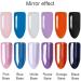 Holographic Nail Powder Holo Rainbow Mirror Effect Nail Pigment Kit for Nail Gel Polish Dipping Tool Purple - Buy Online on SooperMarket.com