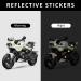 Buy NyxSeat 40-Piece Round Reflective Stickers | Night Safety Warning Stickers for Cars & Motorcycles | Reflective Backpack Stickers for Enhanced Visibility - Buy Online on SooperMarket.com