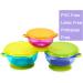PandaEar Stay Put Spill Proof Baby Suction Bowls Set - BPA Free with Silicone Utensils and Secure Lids - Buy Online on SooperMarket.com