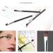 3Pcs Eyeshadow Brush Set - Soft Synthetic Hairs for Blending Foundation, Concealer, Eyebrow, Eyeliner - Makeup Applicator Kit - Buy Online on SooperMarket.com