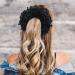 Hair Scrunchies for Girls Volumising Scrunchie Big Hair Ties Elastic Hairbands Hair Headwear Black Hair Scrunchies - Buy Online on SooperMarket.com