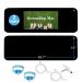 Grounding Mat Kit (2 Pack)-2 Grounding Mats (10 x 26.7") with Grounding Adapter 2 Straight Cords (15ft) and 2 Grounding Wristbands Indoor Grounding for Full Body Balance & Wellness Support