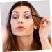 BELLIFFY 6pcs Flat Eyebrow Brush Eye Tool Brush Eyeliner Concealer Brush Makeup Tool Black Artificial Fiber - Buy Online on SooperMarket.com
