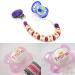 Sutoyuen 10 Pack BPA-Free Silicone Adapter Rings for Maam Pacifier Soother with Teething Ribbon Clip - Clean Food Grade Transparent Holder - Buy Online on SooperMarket.com