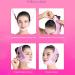 Ehoter Double Chin Reducer Face Slimming Strap & Neck Lifting Mask - Adjustable V Line Face Lifting Tape - Black Compression Bandage - Buy Online on SooperMarket.com