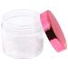 Beauticom 2 oz./ 60 Grams/ 60 ML Thick Wall Round Clear Plastic LEAK-PROOF Jars Container with ROSE GOLD Lids for Cosmetic  Lip Balm  Creams  Lotions  Liquids (12 Jars  Rose Gold) 12 Jars Rose Gold - Buy Online on SooperMarket.com