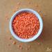 Jiva Organic Split Red Lentils 4lb - Masoor Dal - Non-GMO Vegan Certified - 64oz - Non-Irradiated - Buy Online on SooperMarket.com