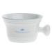 Fendrihan Porcelain Shaving Mug for Lathering, Hand-Painted Rim (Light Blue)