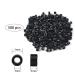 Black Hair Extensions Tool Kit with Pliers, Pulling Hook, and 500 Micro Links Rings Beads - Black Hair Pliers Included - Buy Online on SooperMarket.com
