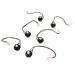 Aatraay 6pcs Linear Taper Rotary Potentiometer Linear Taper Adjustable with Fixed Speed Knob