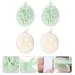 4pcs Pure Color Bath Flower Balls - Loofah Sponges & Body Brushes for Relaxing Showers | High-Quality PE Mesh Back Scrubber - Buy Online on SooperMarket.com