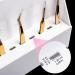 Noverlife 8-Slot Eyelash Tweezer Holder | Acrylic Lash Tweezer Storage Case with Dust-proof Cover | Organizer Stand for Salon & Home - Buy Online on SooperMarket.com
