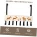 OFFSCH 1pc Solid Wood Door Hook Towel Hooks Coat Rack Stand Holiday Door Hooks Door Hanger Clothing Jacket - Buy Online on SooperMarket.com