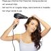 2 PCS/Set Professional Salon Hair Dryer Nozzle Replacement - Black Narrow Concentrator Blow Dryer Attachment - Fits Outer Dia 4.2-4.6cm - Buy Online on SooperMarket.com