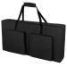 MUCITAGF Cornhole Carrying Case 4' x 2' Regulation Size Heavy Duty 600D Cornhole Board Bag with Extra Pockets, Adjustable Padded Shoulder Strap and Double Slide Zipper