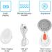 Scalp Massager for Hair Growth Electric Silicone Scalp Exfoliator Manual Shampoo Brush Head Massaging Brush Vibration Scrubber Stress Relieve - Buy Online on SooperMarket.com