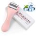 Pink Stainless Steel Ice Roller for Face & Eye - Pain Relief, Migraine, Puffiness - Cold Facial Roller for Redness, Headaches - Skincare Massager - Buy Online on SooperMarket.com