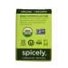 Spicely Organic Black Peppercorns - Gluten Free, 0.45 oz EcoBox (Pack of 1) - Buy Online on SooperMarket.com