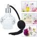 Retro Refillable Perfume Bottle 80ml - Unique Carved Atomizer with Tassel - International Shipping Available - Buy Online on SooperMarket.com