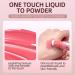 SWETIYOU Blush Beauty Wand - Liquid Blush with Cushion Applicator for Natural Dewy Finish - Long-Wearing Lightweight Blendable Rouge Stick (Orange Pink) - Buy Online on SooperMarket.com
