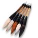 Hbasyp Chinese Traditional Calligraphy Brush/Chinese Calligraphy Watercolor Sumi Drawing Brush-Large Brush (5-Sticks)