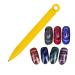 Chseo 8-Piece Nail Magnet Stick Set - 3D Cat Eye Nail Polish Art Tool for Stunning Manicure Effects - Buy Online on SooperMarket.com