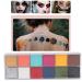 12 Colors Waterproof Body Paint - Sweatproof Makeup for Halloween & Parties | DIY Face & Graffiti Art - Buy Online on SooperMarket.com