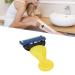 Manual Rotating Blade Razor for Men - Corded Hair Removal Tool with Removable Head | Beard Care Set (Yellow) - Buy Online on SooperMarket.com