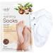 Epielle Hydrating Foot Masks (Socks 6pk) - Shea Butter & Jojoba Oil for Cracked Heels, Dry Feet, and Calluses - Buy Online on SooperMarket.com