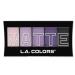L.A. COLORS 5 Color Matte Eyeshadow, Purple Cashmere, 0.25 Oz Purple Cashmere 1 Count (Pack of 1)