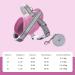 Fueegue Adjustable Escape Proof Cat & Dog Harness with Leash - Soft Pink for Cats & Puppies - Buy Online on SooperMarket.com