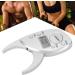 Body Fat Caliper Portable Skin Fat Caliper Tester Digital Display High Accuracy Battery Powered Body Fat Measurement Accurately Measuring Body Fat for Men and Women - Buy Online on SooperMarket.com