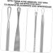 Mikinona 1 Set Blackhead Removal Tool Accessory Face Scraper Tool Pores Daily Use Needle Cell Clamp Portable - Buy Online on SooperMarket.com