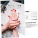 minkissy 1pc Silicone Manicure Pad Silicone Pad White Printing - Buy Online on SooperMarket.com