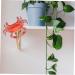 Cabilock 1pc Wall Decoration Pendant Outdoor Wall Art Wall Sticker Decor Decoration for Home Red Wrought Iron - Buy Online on SooperMarket.com