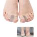 Bunion Corrector Toe Spacers with Gel Lining - Breathable Fabric, Double Loops Soothing Socks - One Size - Buy Online on SooperMarket.com