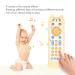Buy Simulation Baby Remote Control Toys - Educational Musical Toddler TV Remotes for Learning | Cat Cover & White Design - Buy Online on SooperMarket.com