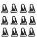 XTACER 1"/1.25"/1.5" Heavy Duty Snap Hooks Sling Clips More Choices 1.25" Clips *(12-Pack)