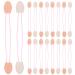 Mikinona 1 Set Eye Shadow Brush Sponge Tip Applicator Double-ended Eyedhadow Brush Makeup Sponge Non Latex