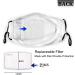 Brazilian Flag Jiu Jitsu Cotton Washable Nose Wired Face Cover Filter Pocket Wide Cover with Filter - Buy Online on SooperMarket.com